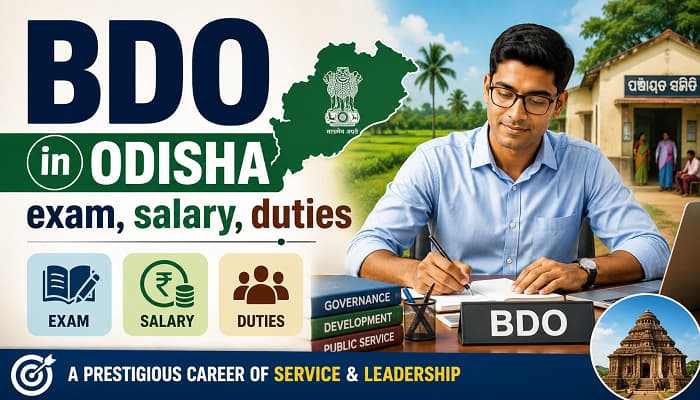 Become a BDO in Odisha