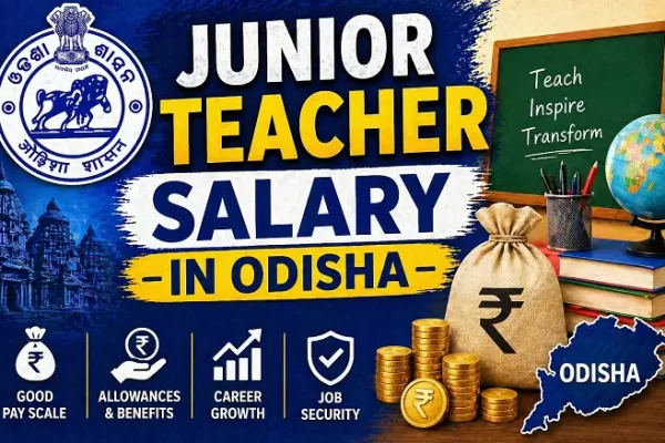 Junior Teacher Salary in Odisha
