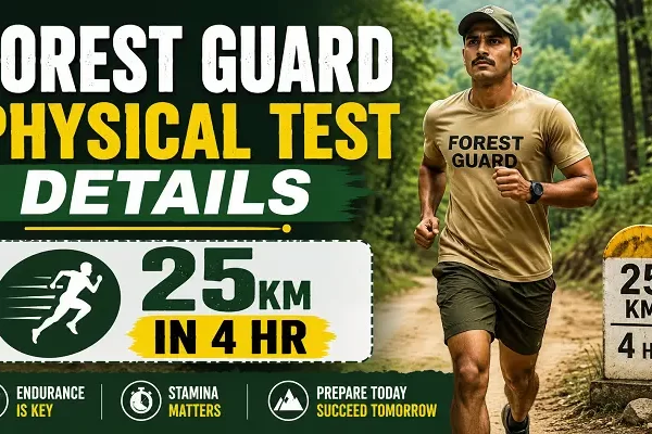 Odisha Forest Guard Physical Test Details