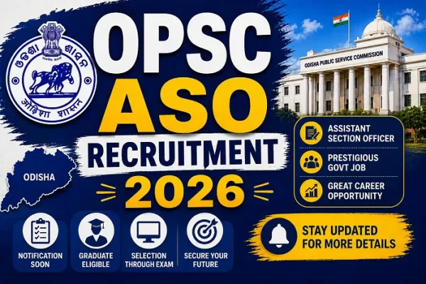 OPSC ASO recruitment 2026