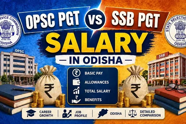 PGT Teacher salary in Odisha