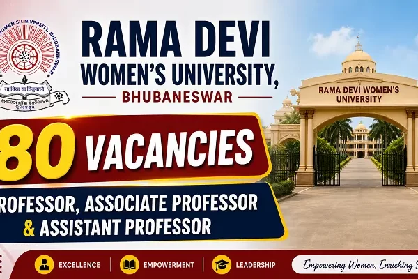 Ramadevi University Recruitment