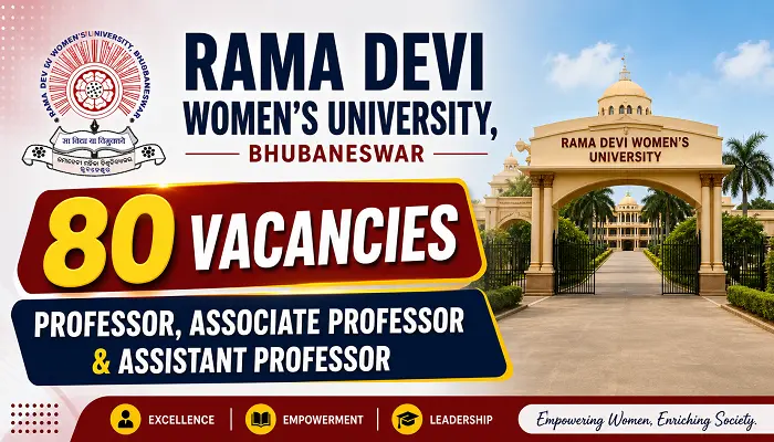 Ramadevi University Recruitment